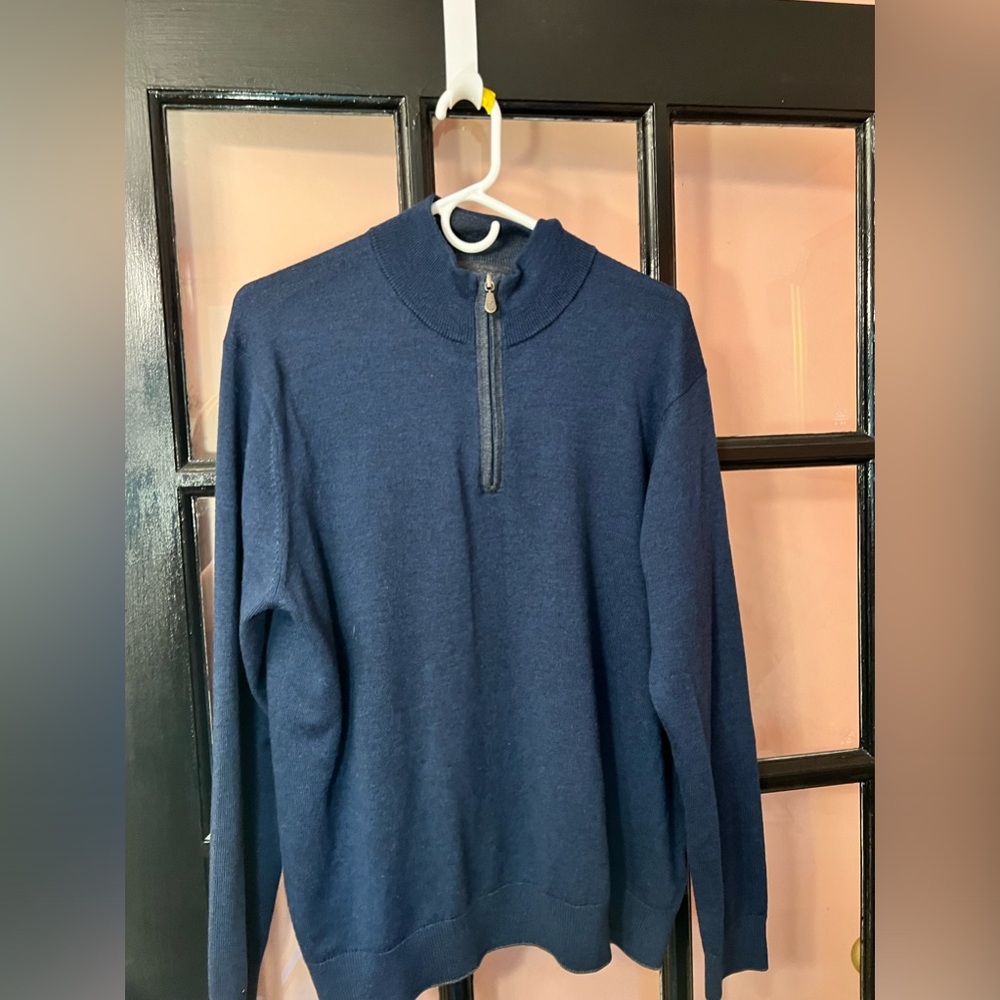 Raffi quarter zip sweater